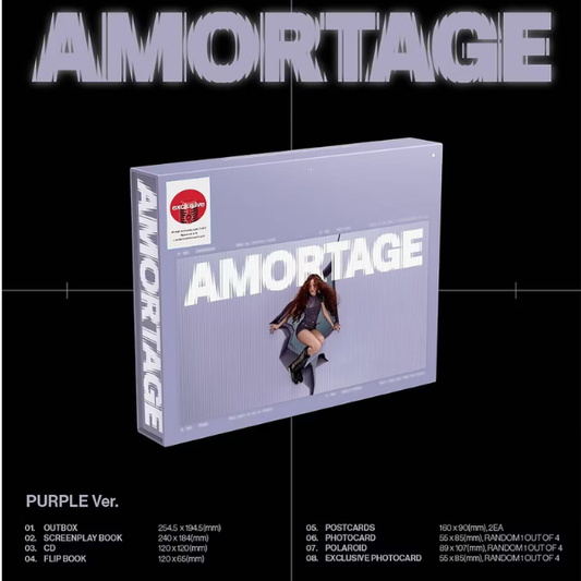 Jisoo - AMORTAGE (Target exclusive) CD
