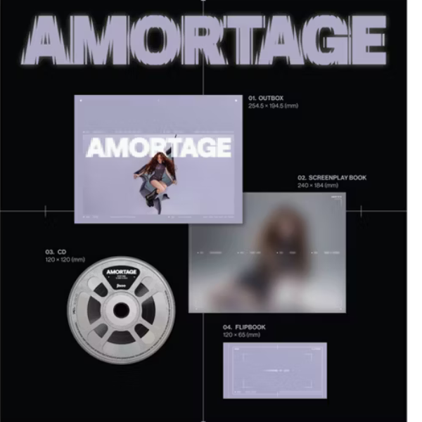 Jisoo - AMORTAGE (Target exclusive) CD