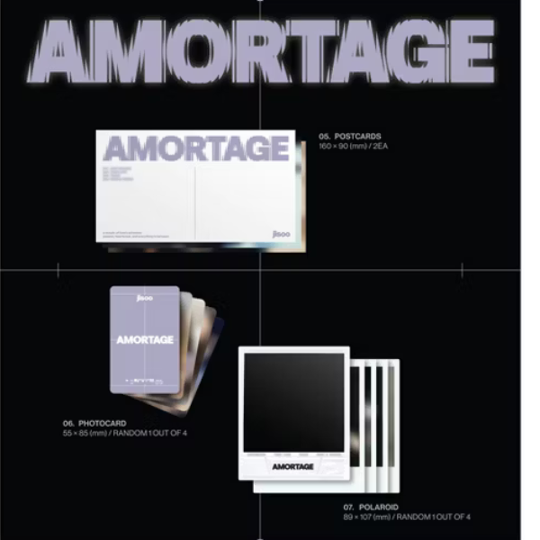 Jisoo - AMORTAGE (Target exclusive) CD