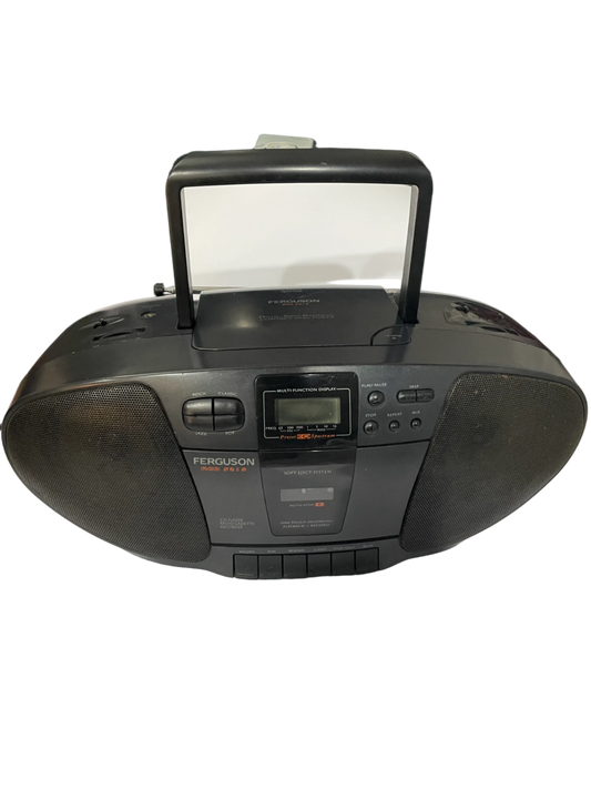 FERGUSON CASSETTE + CD PLAYER