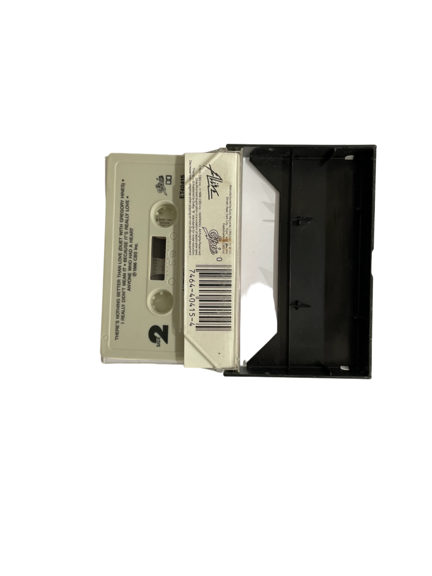 Luther Vandross - Give Me The Reason Cassette