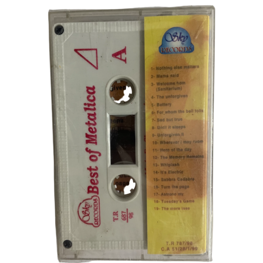 Best of Metallica Cassette