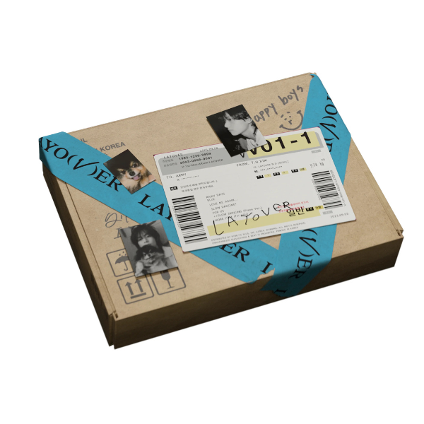 BTS V - Layover (Blue Version) CD Box Set