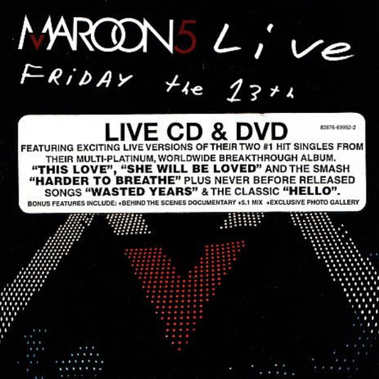 Maroon 5 - Live - Friday The 13th CD/DVD