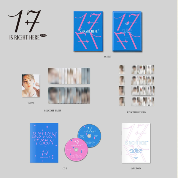 SEVENTEEN BEST ALBUM '17 IS RIGHT HERE' - DEAR VER. CD