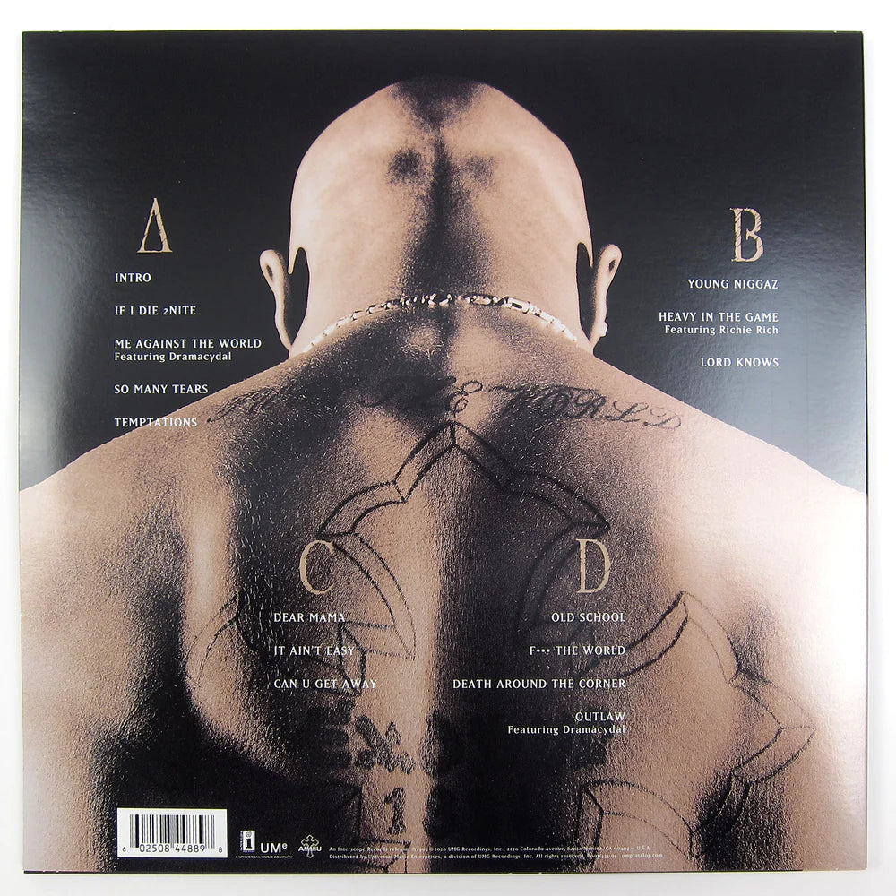 2Pac - Me Against the World (25th Anniversary) Double LP Vinyl