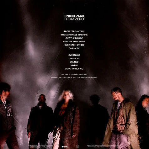 Linkin Park - From Zero Translucent Sea Blue Vinyl