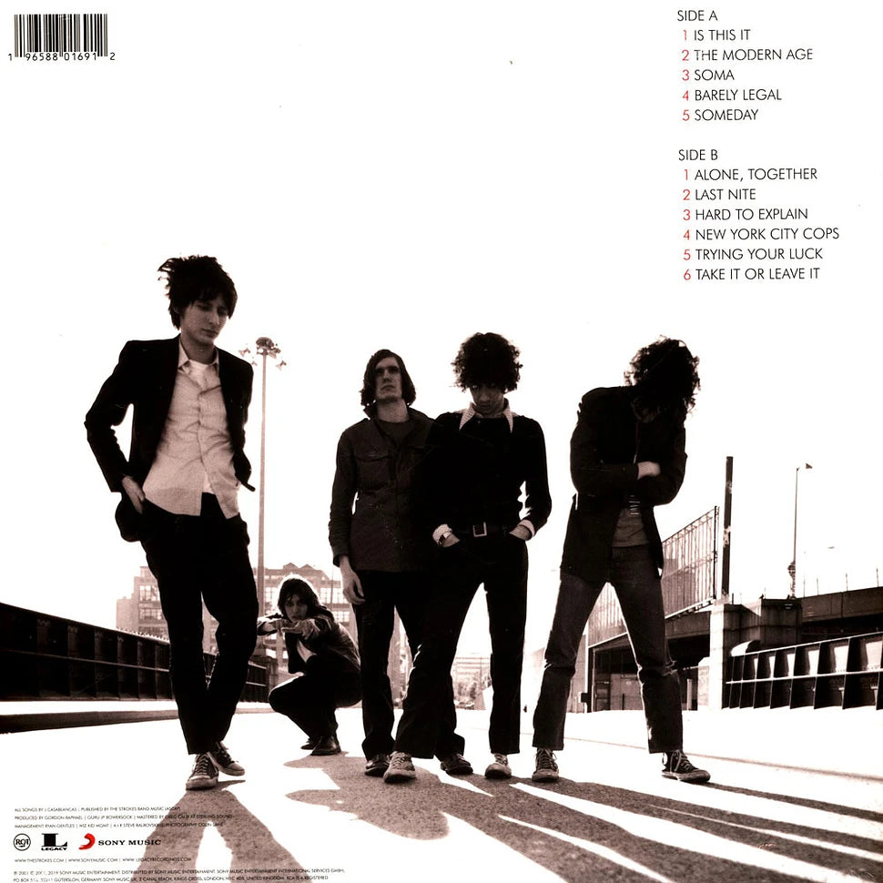 The Strokes - Is This It Transparent Red Vinyl