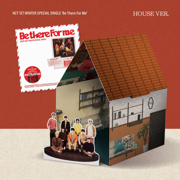 NCT 127 - Winter Special Single 'Be There For Me' House Vers. CD (Target Exclusive)