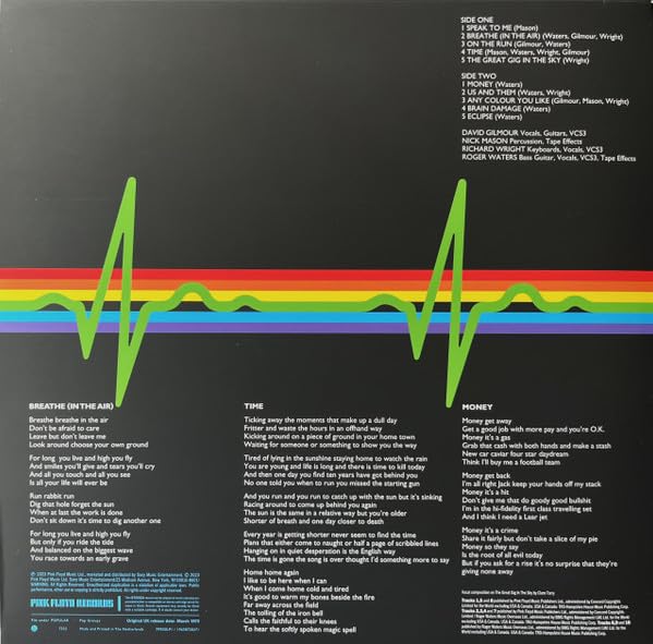 Pink Floyd - The Dark Side of the Moon (50th Anniversary Remastered) Vinyl