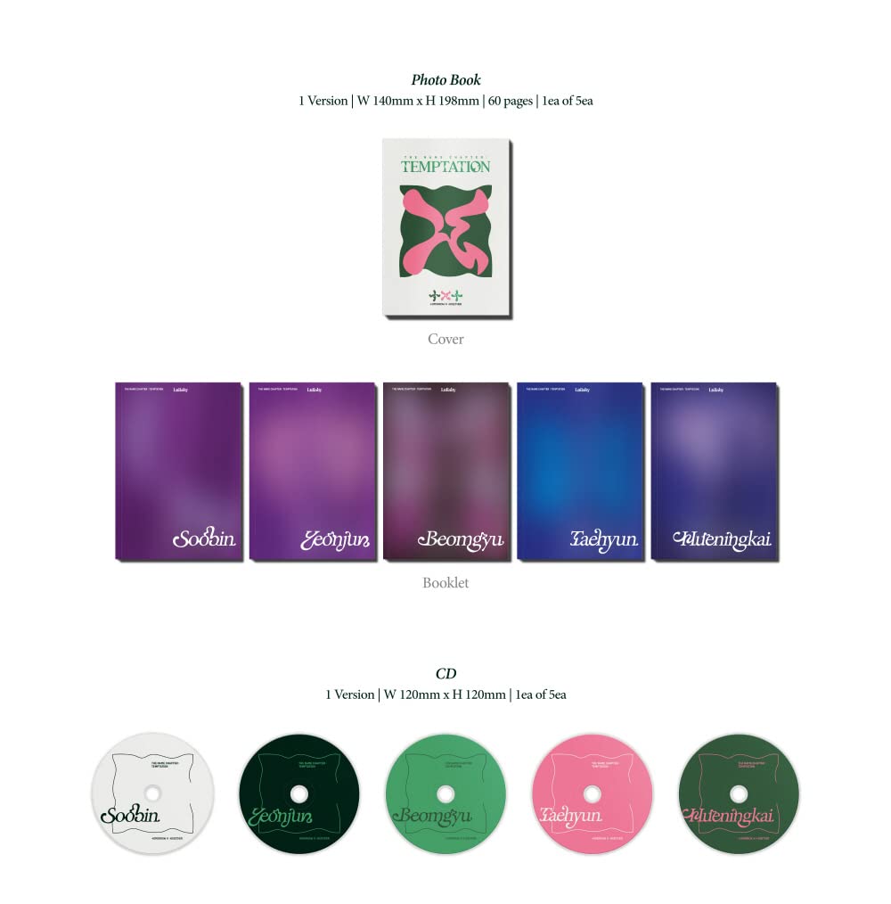 TOMORROW X TOGETHER - The Name Chapter: TEMPTATION (Lullaby) CD