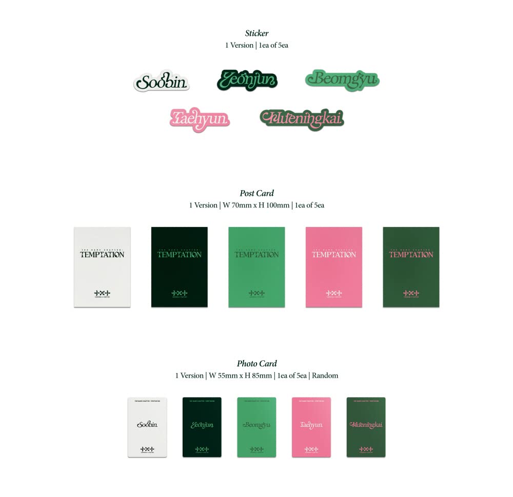 TOMORROW X TOGETHER - The Name Chapter: TEMPTATION (Lullaby) CD