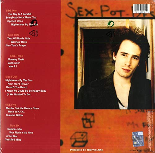 Jeff Buckley - Sketches for My Sweetheart the Drunk 3 LP Vinyl