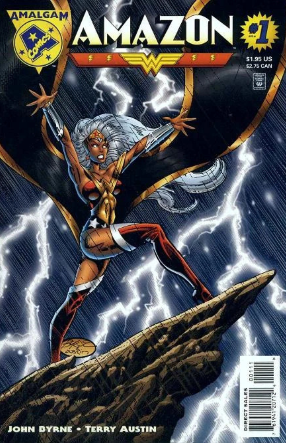 Amazon #1 Amalgam Comics (DC/Marvel) Storm + Wonder Woman (1996)