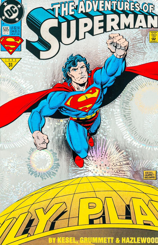 The Adventures of Superman #505 Foil Cover (1993)