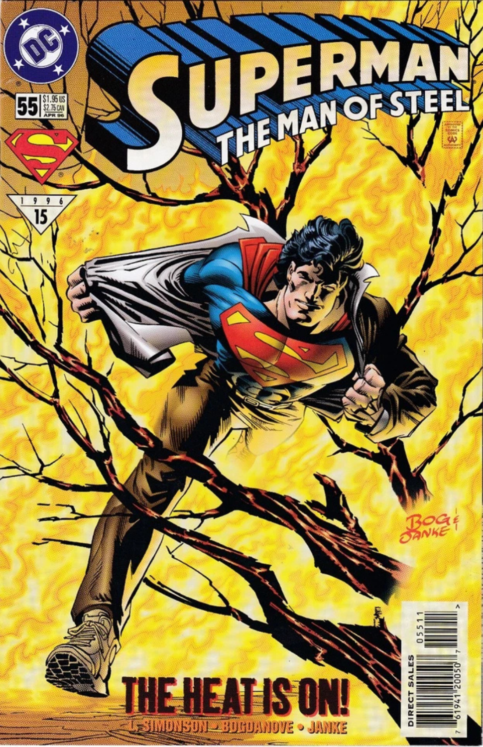 Superman: The Man of Steel #55 (1996)