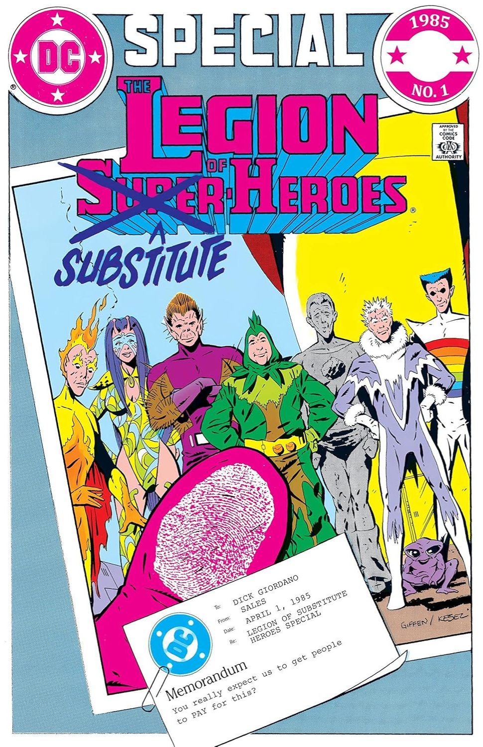Legion of Substitute Heroes Special #1 (1985)