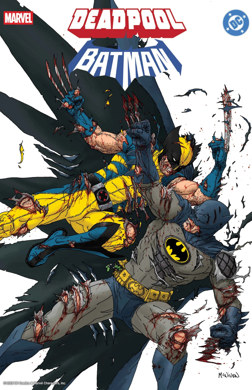 Marvel/DC: Deadpool/Batman #1 (1:25 INCV Steve McNiven Variant)