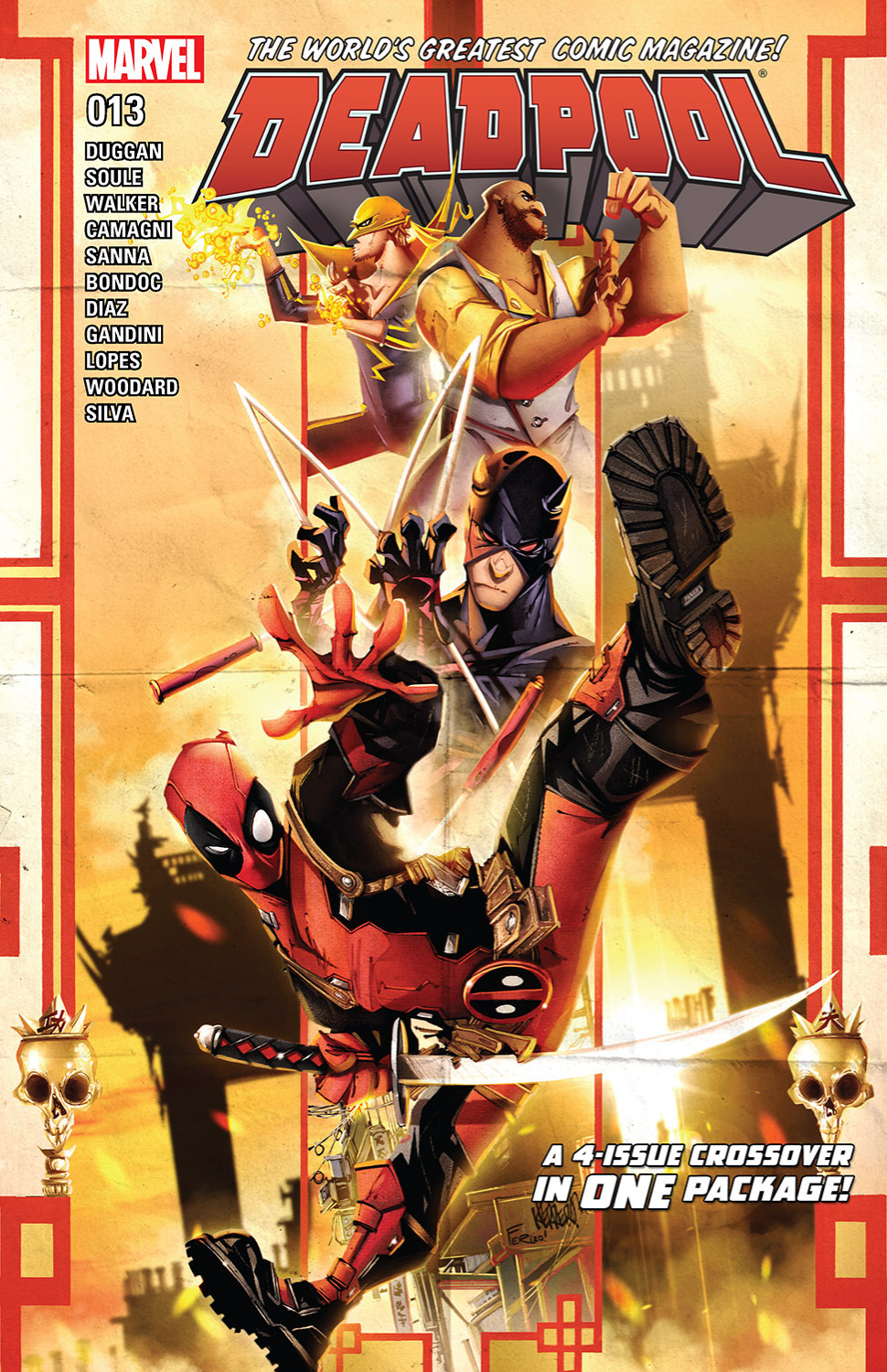 Deadpool #13 (2016) [four-issue crossover in one package]