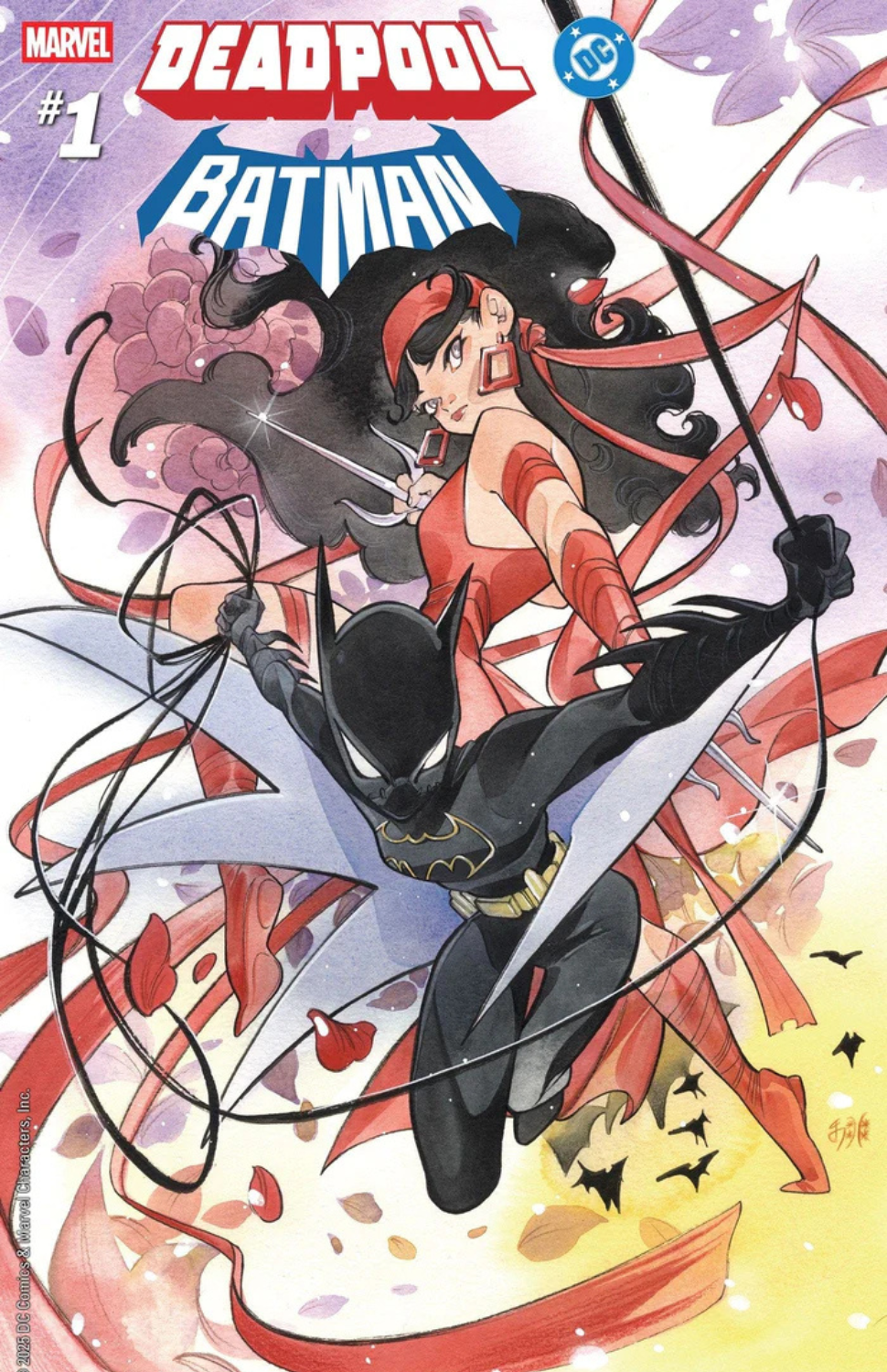 Marvel/DC: Deadpool/Batman #1 (Peach Momoko Variant)