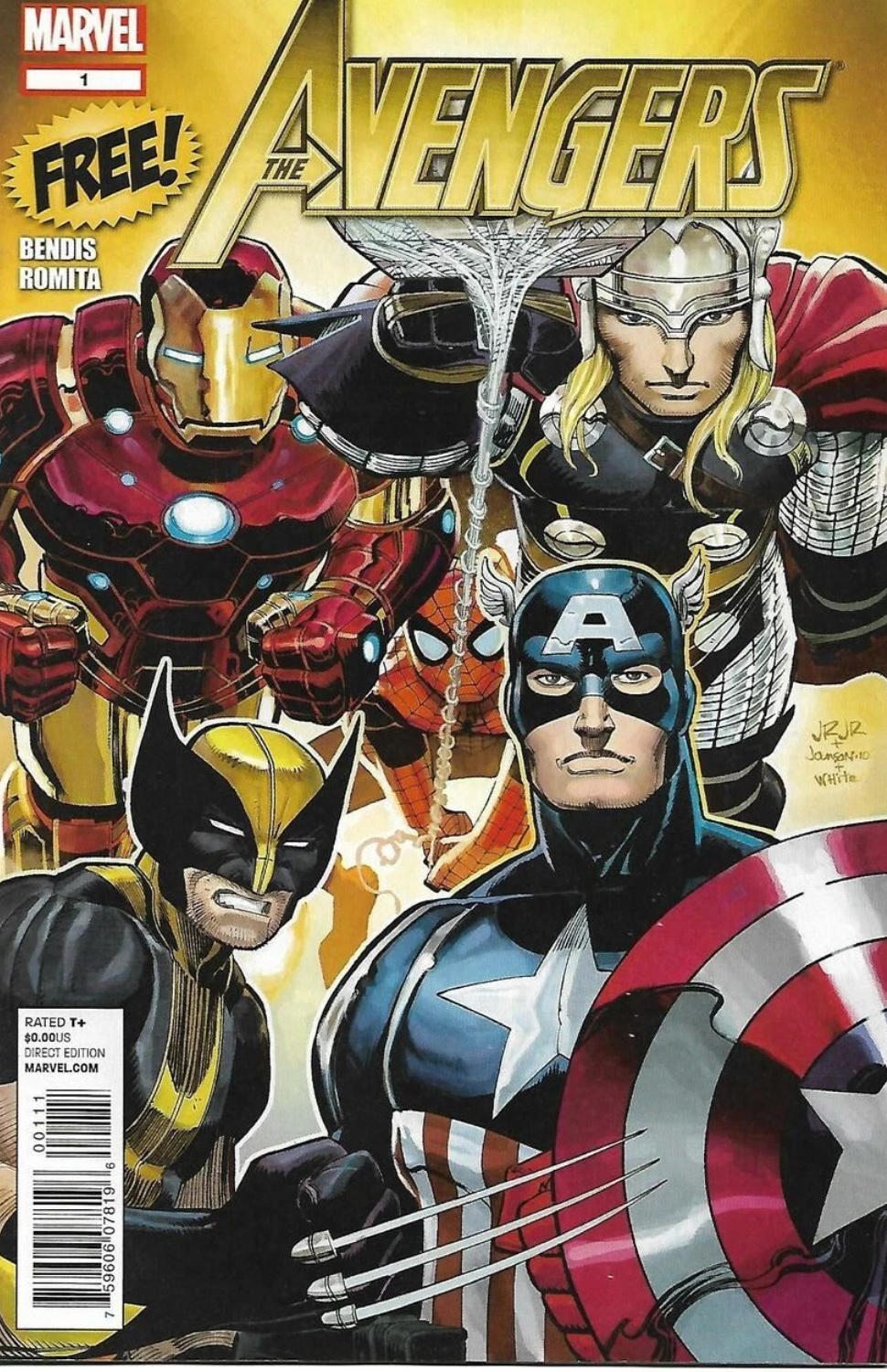 The Avengers #1 Sampler (2012)