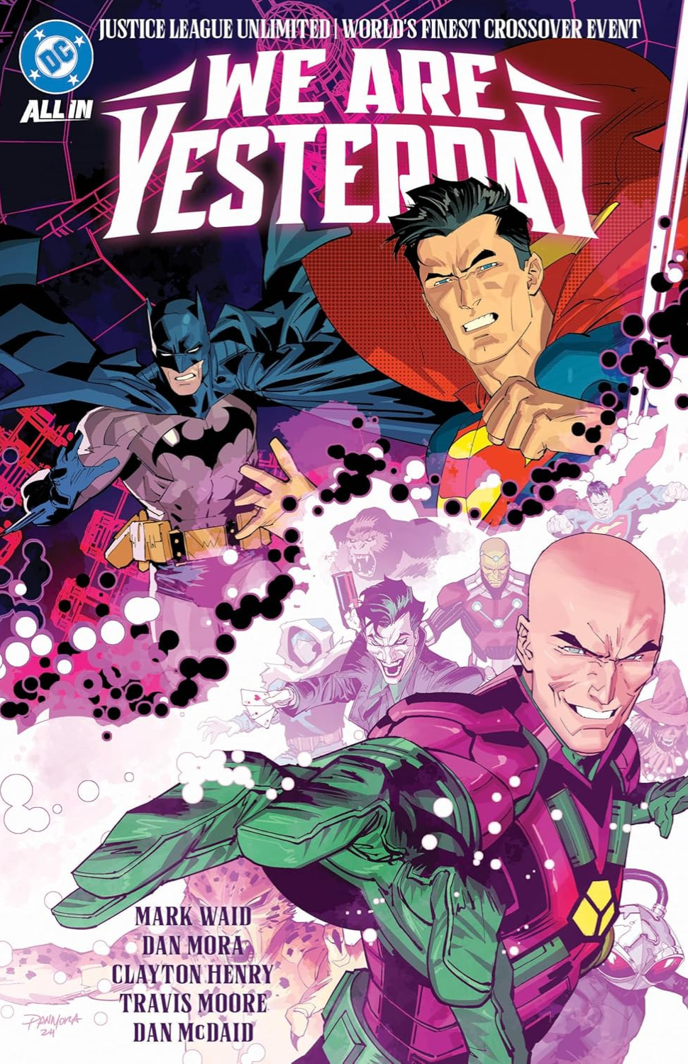 Justice League Unlimited Worlds Finest We Are Yesterday TP