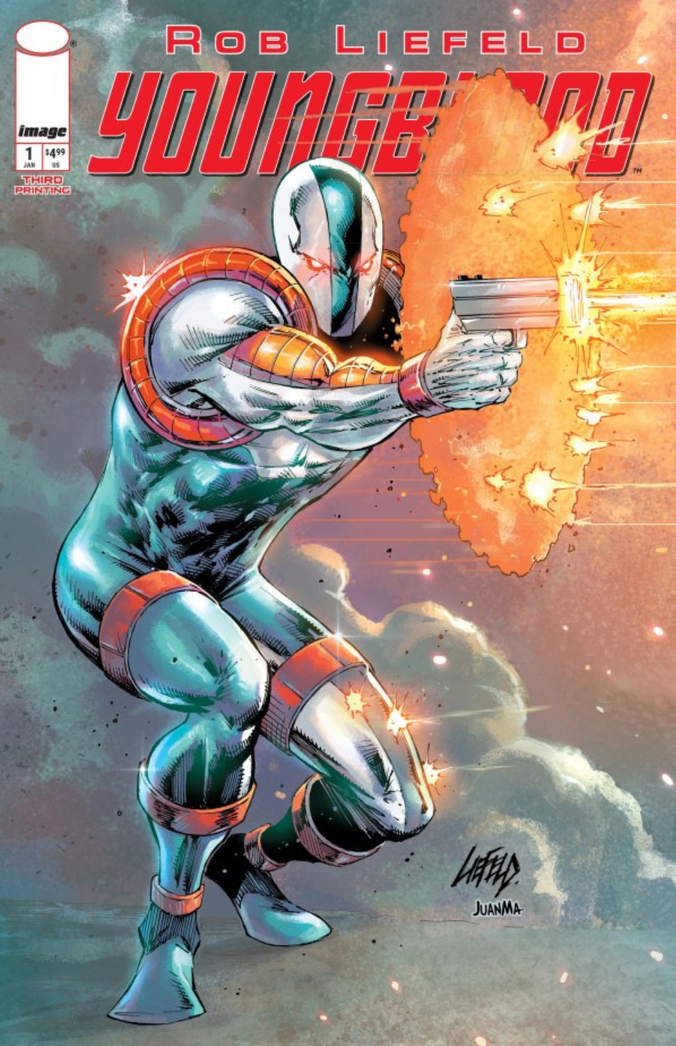 Youngblood #1 3rd Printing Rob Liefeld