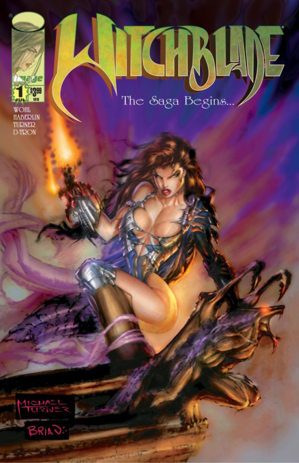 Witchblade #1 Facsimile Edition 2025