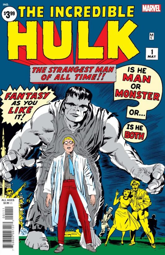 The Incredible Hulk #1 Facsimile Edition 2023