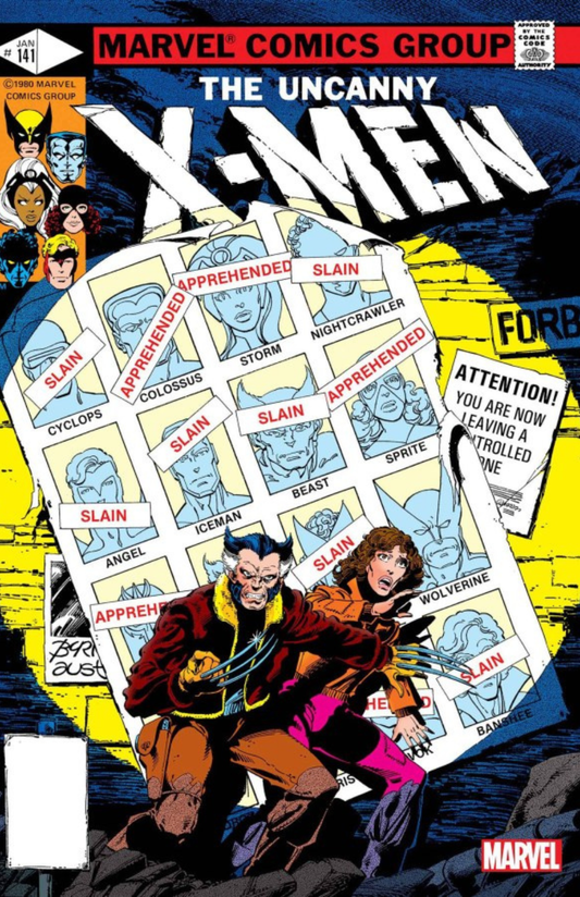 The X-Men #141 Foil Facsimile Edition 2023