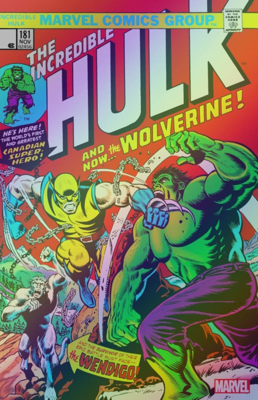 The Incredible Hulk #181 Facsimile Edition (2023) Foil Variant