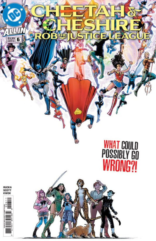 Cheetah And Cheshire Rob The Justice League #6