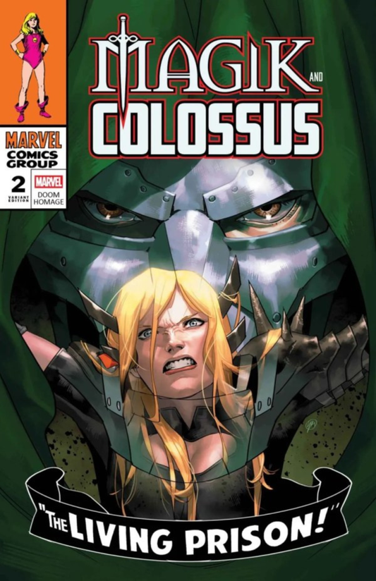 Magik & Colossus #2 (Doom Homage Variant)