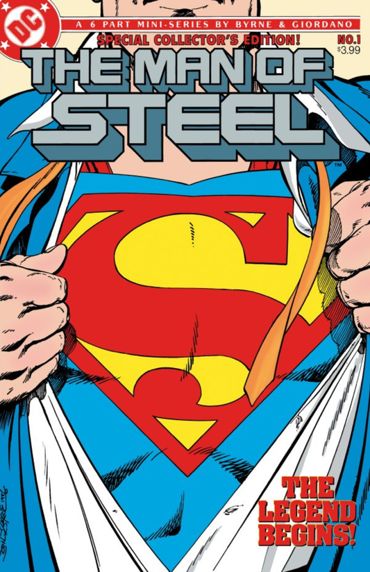 The Man of Steel #1 Facsimile Edition 2026