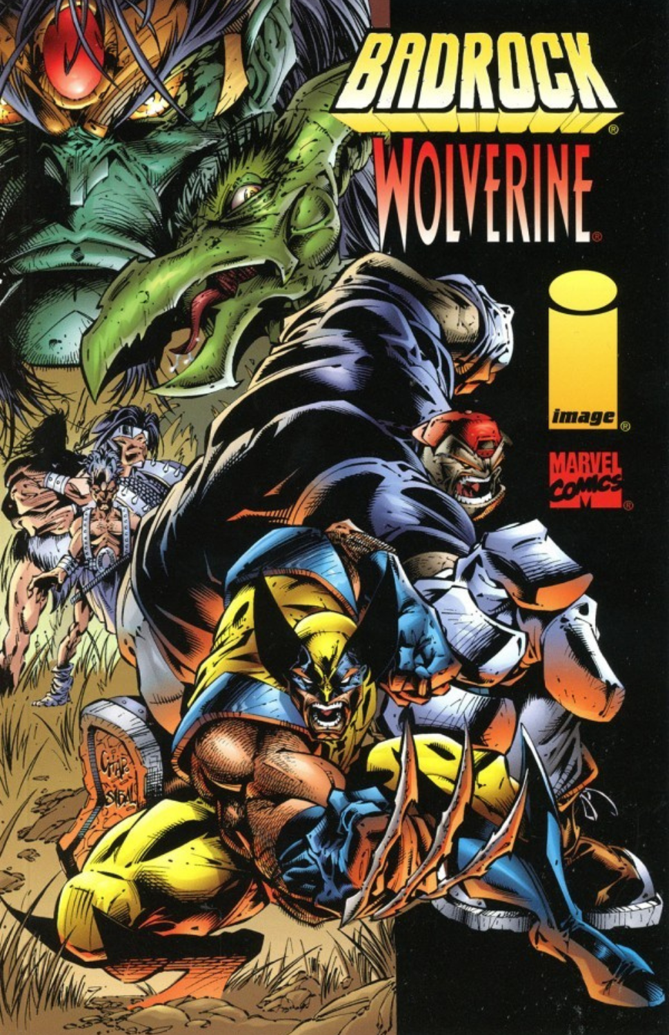 Badrock / Wolverine #1 (1996 Marvel/Image)