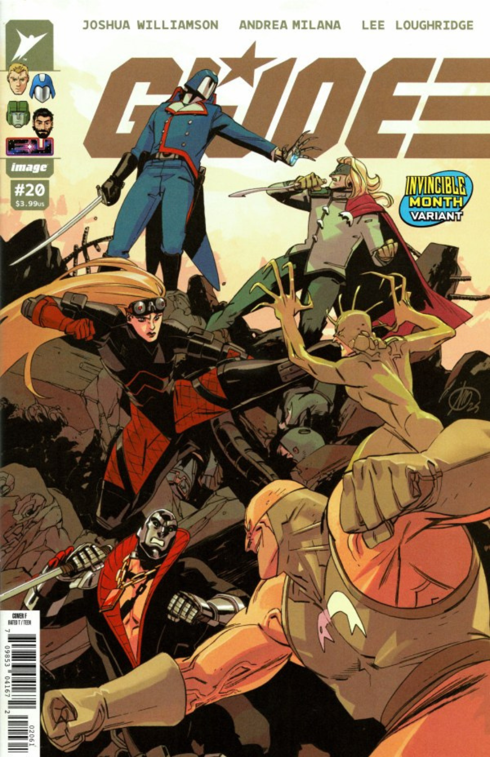 G.I. Joe #20 (Invincible Team Up Variant)