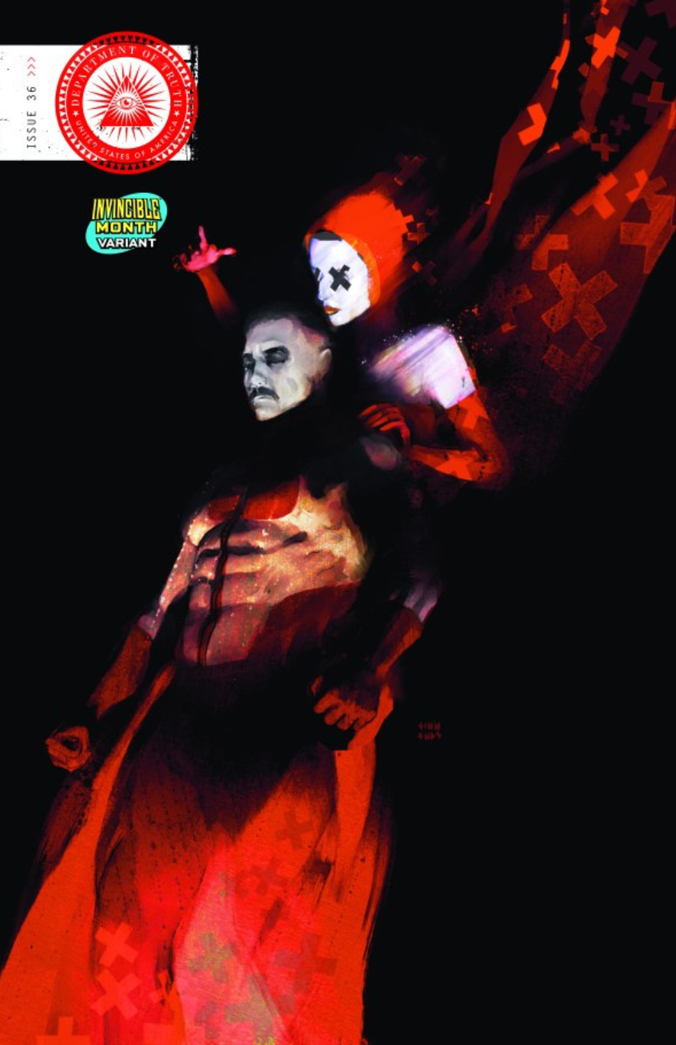 Department Of Truth #36 (Invincible Team Up Variant)