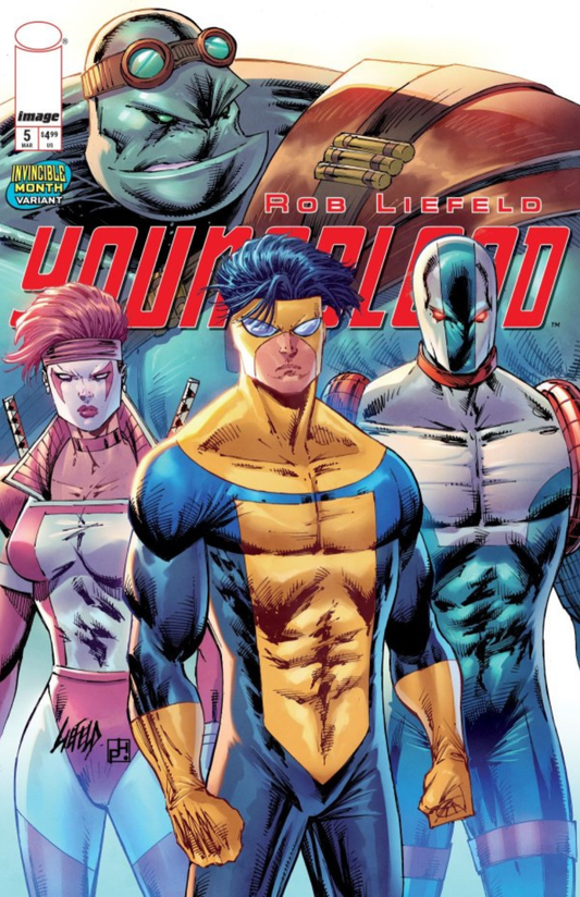 Youngblood #5 (Invincible Team Up Variant)
