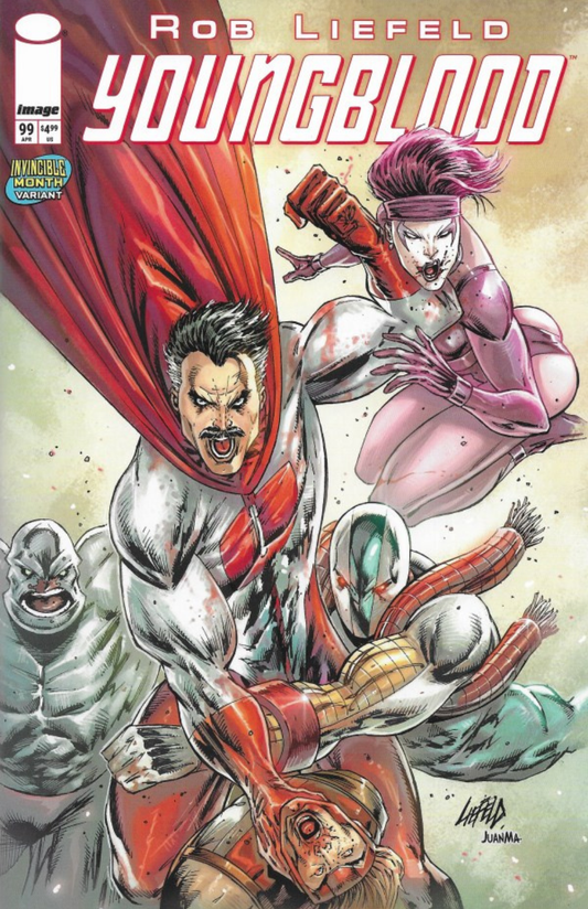 Youngblood #5 (Invincible Team Up Variant)