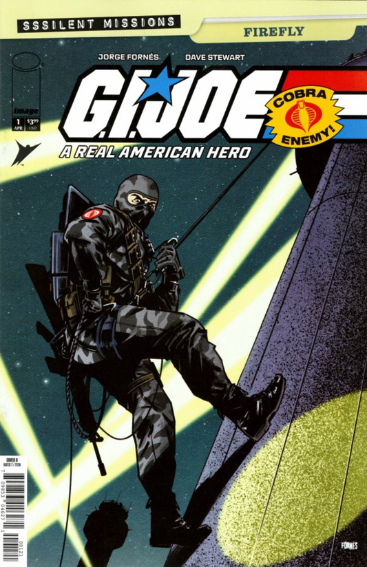 G.I. Joe A Real American Hero Sssilent Missions Firefly #1 (One Shot)