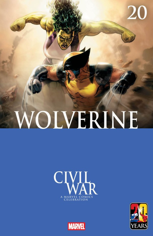 Wolverine #20 (Civil War Celebration Variant)