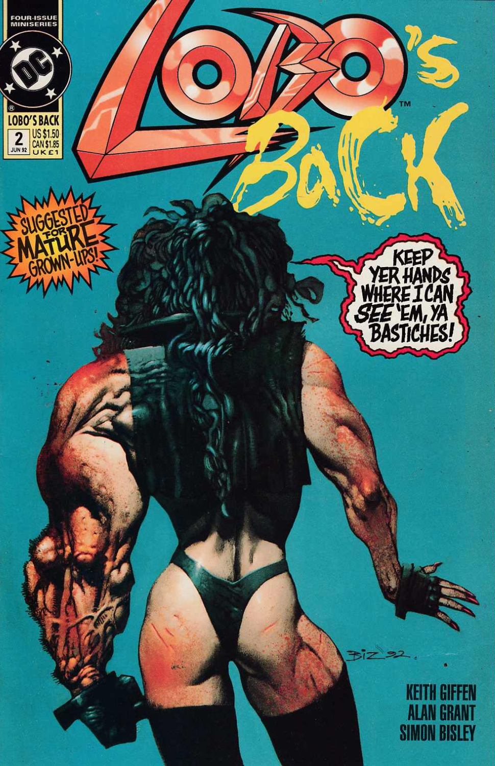 Lobo's Back #2 (1992) [Mature]