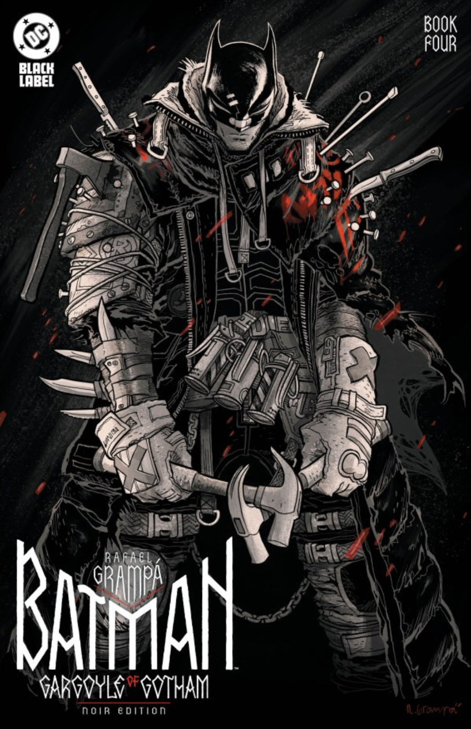 Batman: Gargoyle of Gotham #4 [DC Black Label] [Mature/Noir Edition]