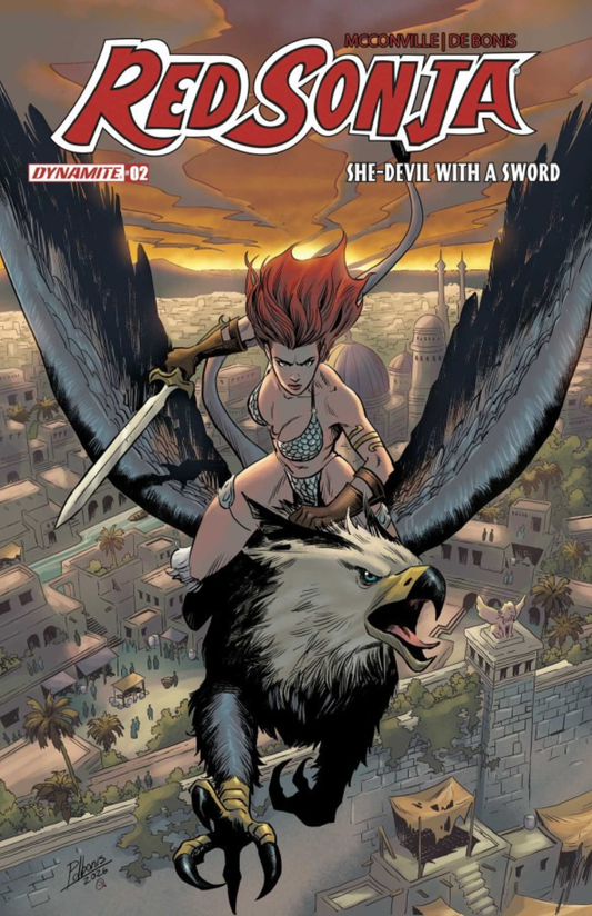 Red Sonja: She-Devil with a Sword #2 [Absolute Wonder Woman Homage]