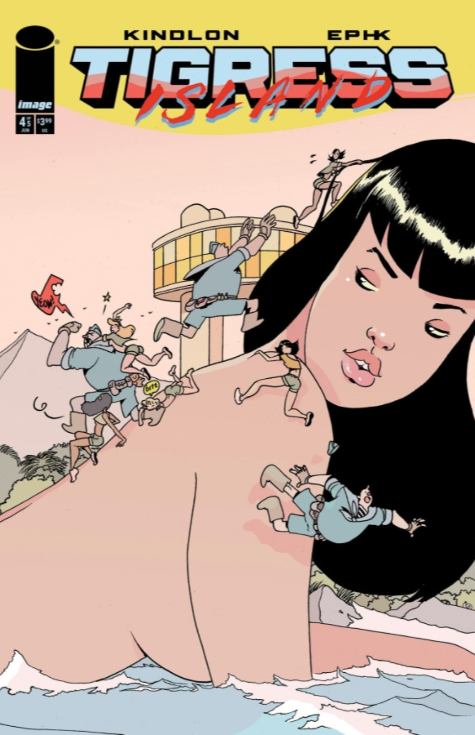 Tigress Island #4 (Wraparound Variant)