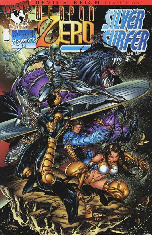 Weapon Zero/Silver Surfer #1 (1997 Marvel/Image)