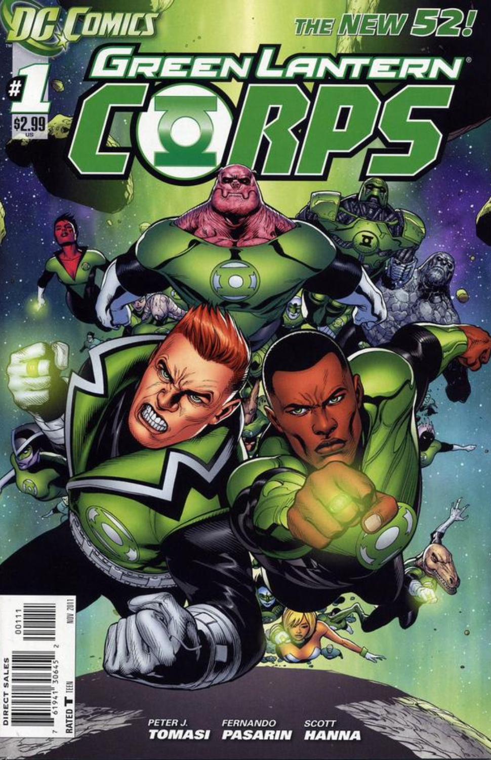Green Lantern Corps #1 (2011)