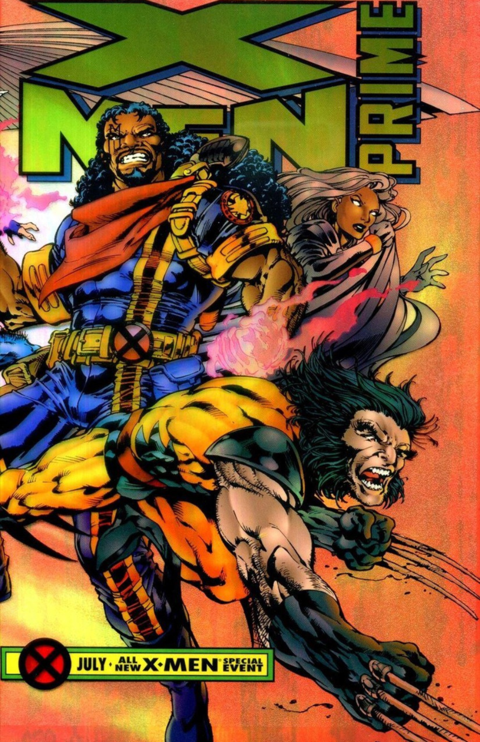 X-Men: Prime #1 (1995) [Chromium Wraparound Cover]