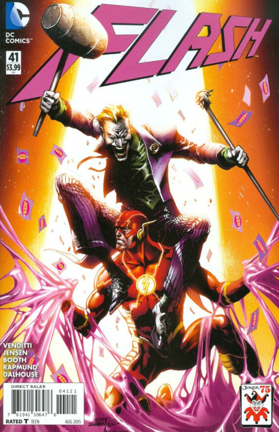 The Flash #41 [Joker 75th Anniversary Variant]