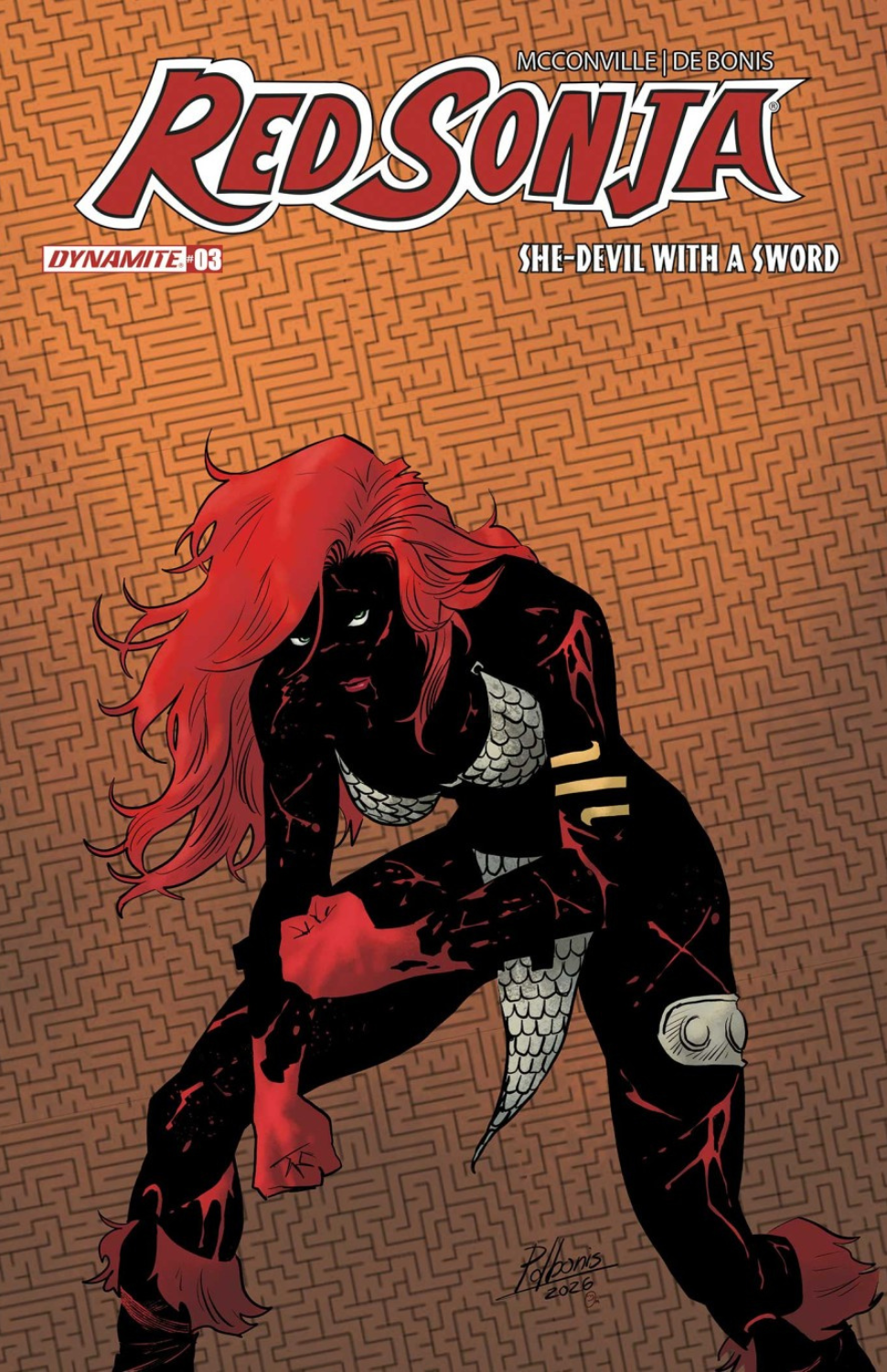Red Sonja: She-Devil with a Sword #3 [Absolute WW Homage Variant]